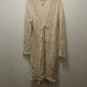 Lucky Brand sweater long cardigan
Like new